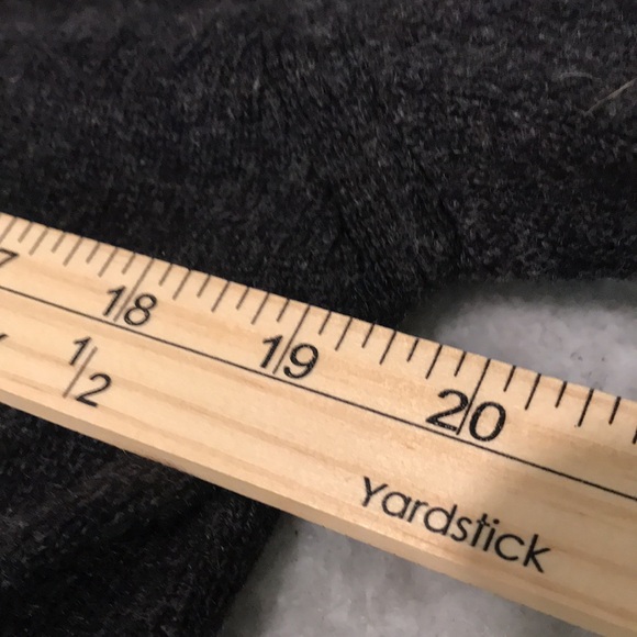 Chanel Cashmere Sweater Set Womens 44 Gray Cardigan 90s Luxury - Picture 14 of 14